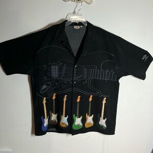 Hard Rock Cafe sz XXL Ft. Lauderdale Guitar Band Rock N’ Roll Shirt and